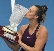 Первый турнир сезона – и сразу победа. Арина Соболенко выиграла Shenzhen Open