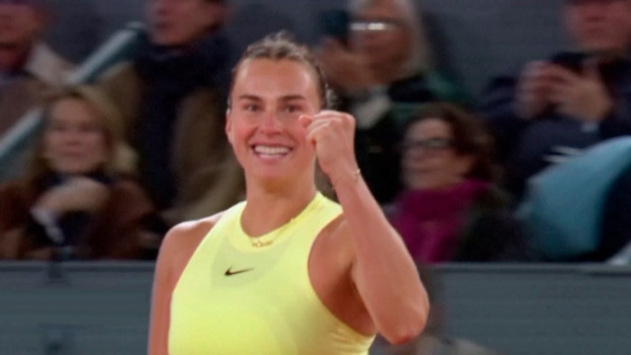 Белорусская теннисистка Арина Соболенко выступит в финале турнира WTA-1000 в Мадриде