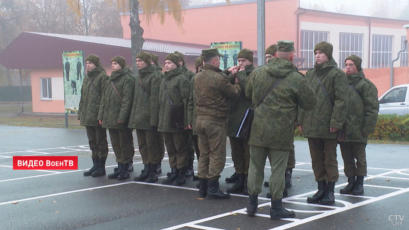 Солдат нового пополнения. Новобранцы постигают азы военной науки-1