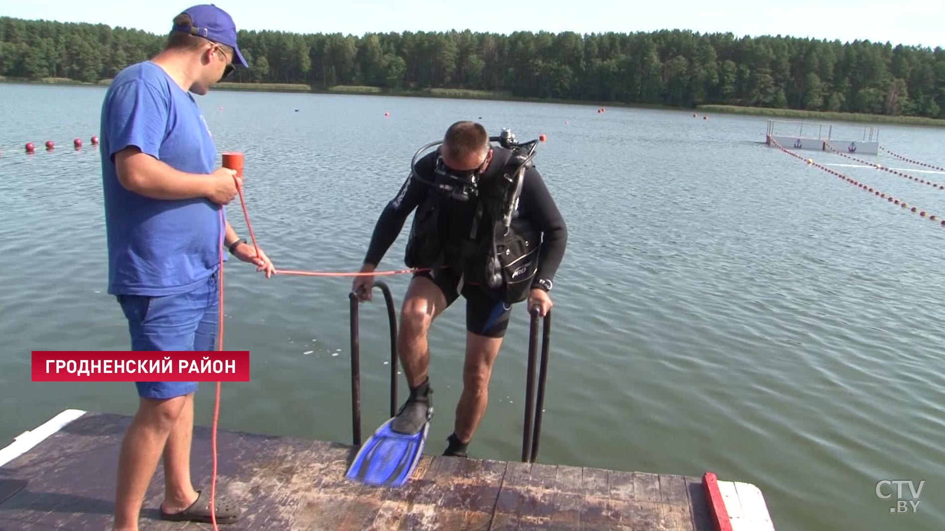 «Поднажми!» Как водолазы со всей страны боролись за звание лучших в Гродненском районе-25