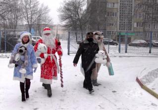 Подарки детям из дома малютки в Гомеле привезли сотрудники милиции