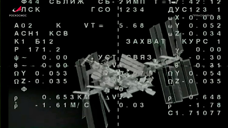 «Союз МС-25» с белорусским космонавтом на борту успешно пристыковался к МКС-4
