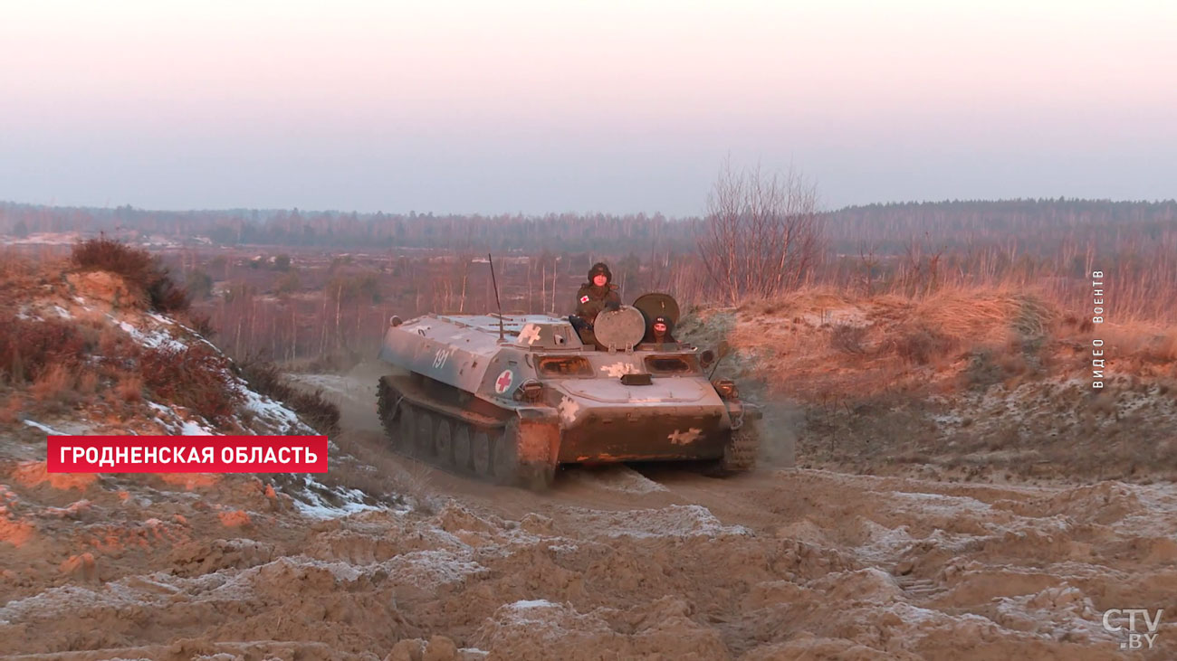 «Союзная решимость – 2022». На полигоне Гожский военные отрабатывают ведение оборонительного боя-1