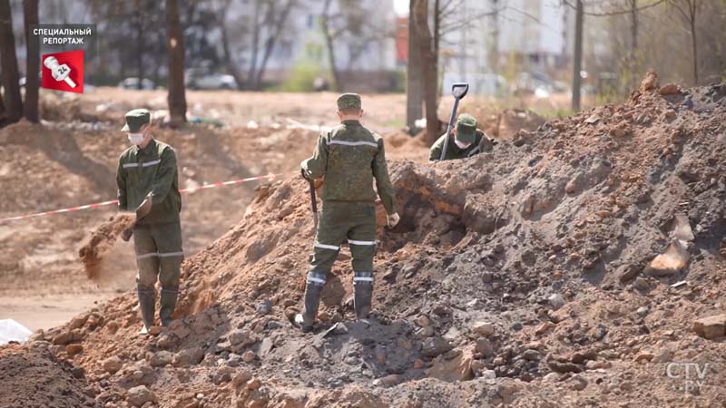 «Около сотни человек ещё здесь есть». В Масюковщине находят останки погибших во времена ВОВ-11