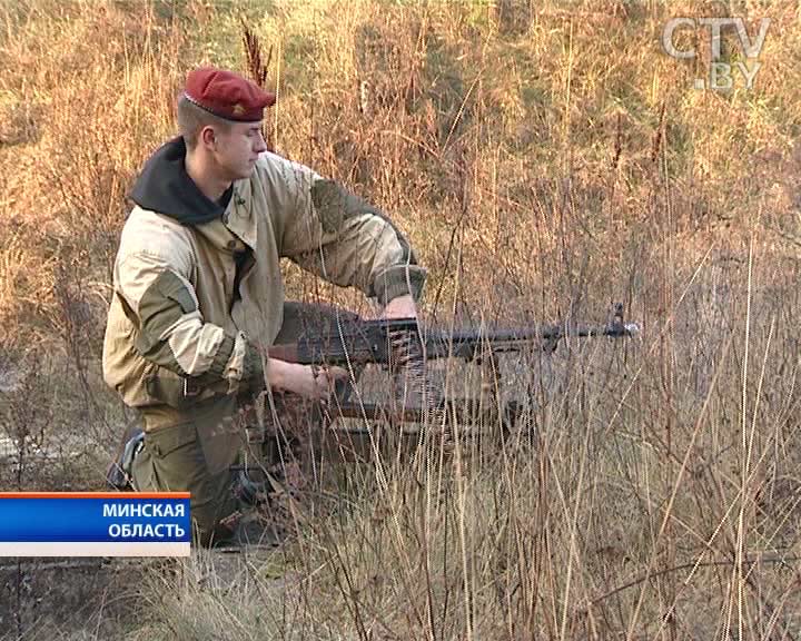 Право носить краповый берет 4 ноября получили 35 военнослужащих Беларуси