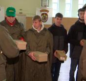 В гостях у спецназа. Воспитанники Руденской школы-интерната побывали в войсковой части 3214