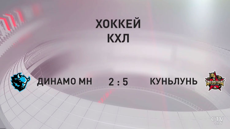 Хоккеисты минского «Динамо» проиграли «Куньлуню»-4