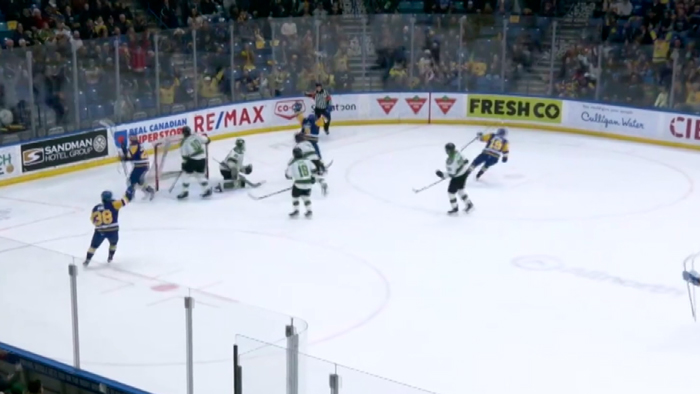 Егор Сидоров оформил дубль в первом матче плей-офф ЗХЛ