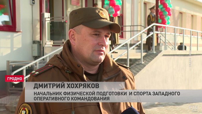 «Повысить уровень физподготовки». Гродненский гарнизон обеспечили новым спортзалом-4