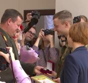 «Наша главная задача – воспитание патриота». 60 лучших солдат-срочников чествовали в Беларуси