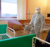 Волна коронавируса идёт на спад. Стационары в Минске дезинфицируют и возвращают к плановой работе