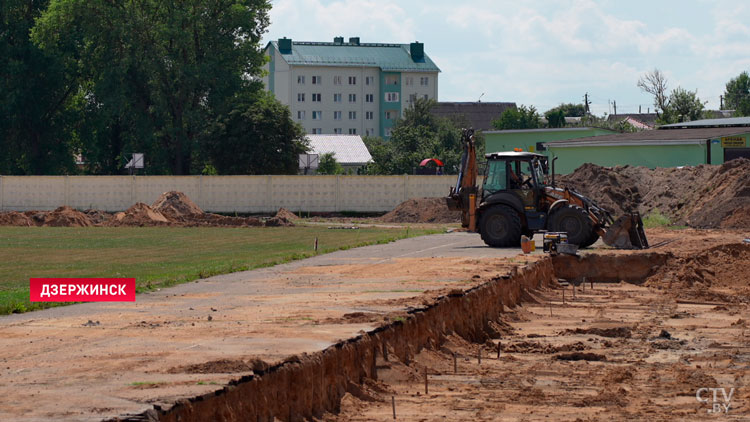 В Дзержинске реконструируют городской стадион-1