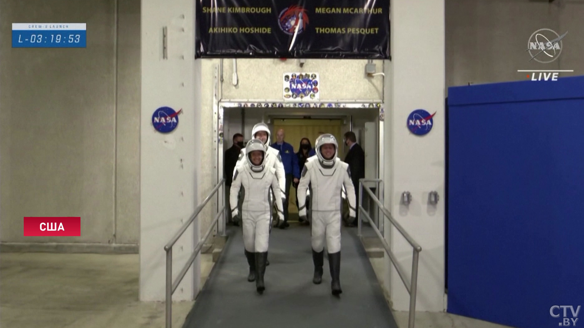 Ракета-носитель компании SpaceX стартовала к МКС. На борту четыре астронавта-4