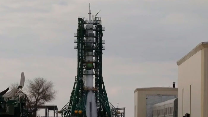 СТВ покажет старт космического корабля с белоруской на борту в прямом эфире – трансляция уже запущена