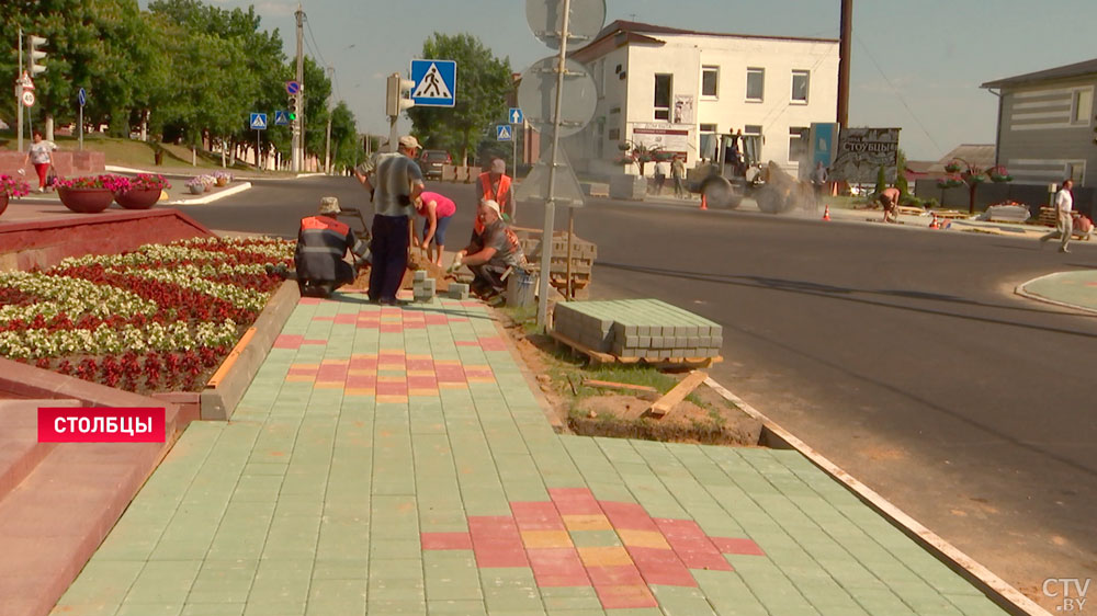 Провели работы по закладке нового парка. В Столбцах продолжают готовиться к «Дожинкам-2022»-7