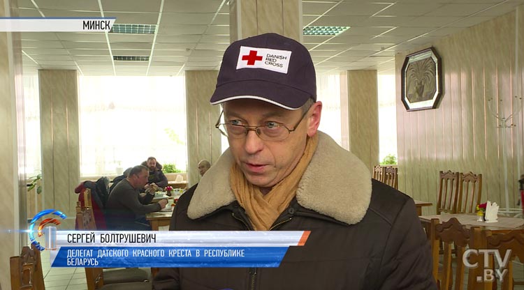   В Минске открыты пункты обогрева для нуждающихся: угоститься чаем и полноценно пообедать можно в столовой на улице Народной-9