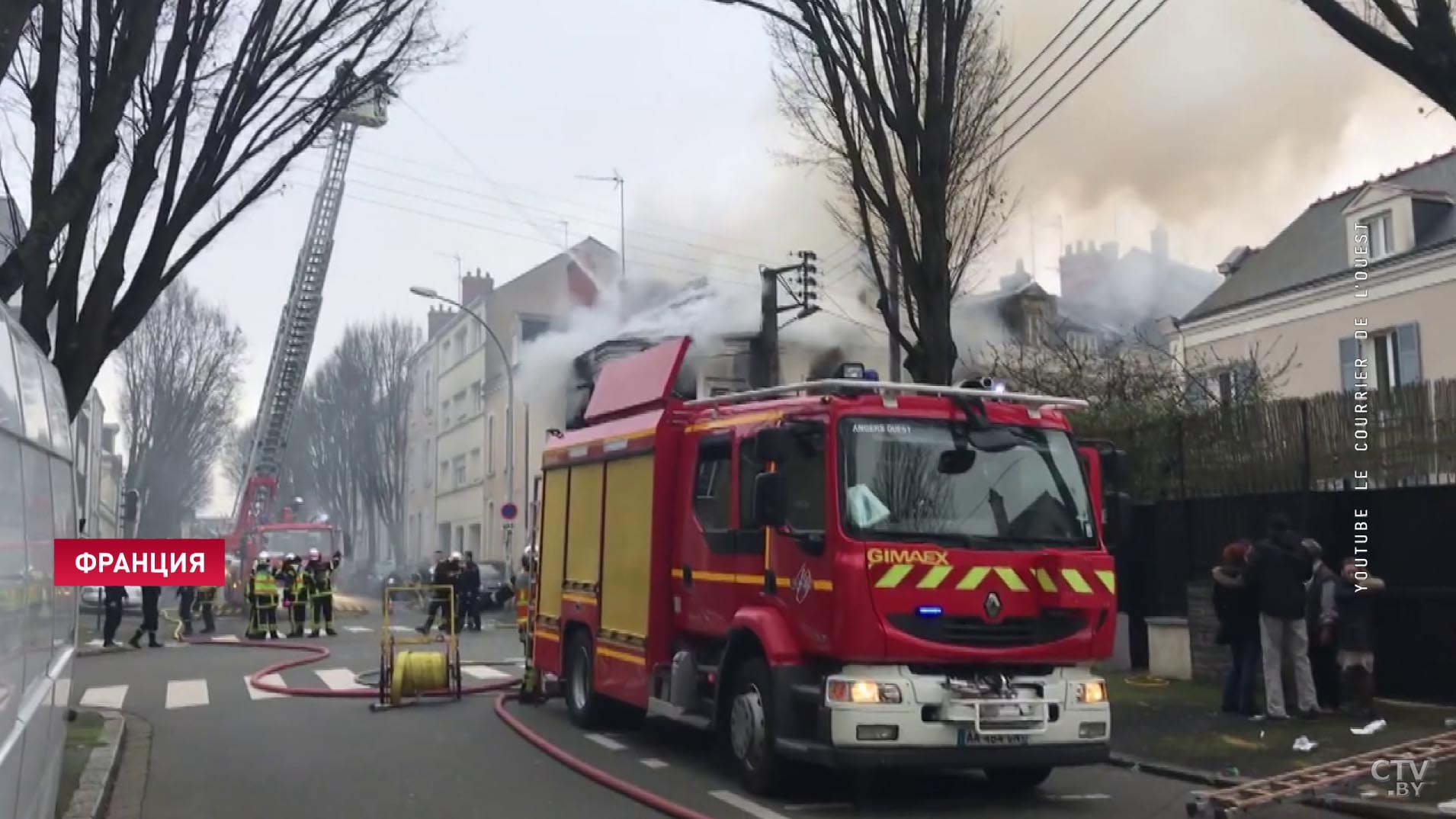 Пять человек погибли по время пожара в жилом доме в Страсбурге-1