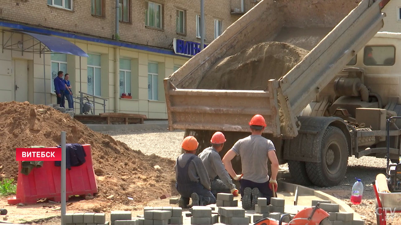 У студентов начался трудовой семестр. Чем занимаются стройотряды в Витебске?-10