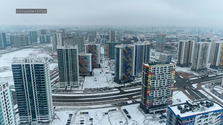 600 тыс. квадратных метров жилья возвели в Минске в 2023-м. В каком районе построили больше домов?-1