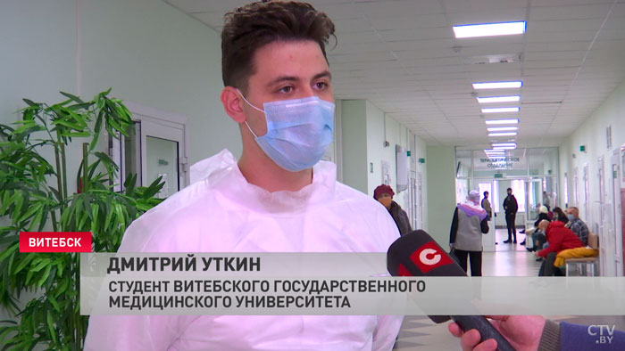 «Помощь их нам также очень нужна». В Витебске создали первый в городе медицинский отряд-13