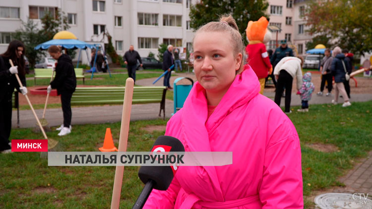 «Навести порядок мы сами можем». Минчане вышли на тематический субботник «Безопасность в каждый дом»-4