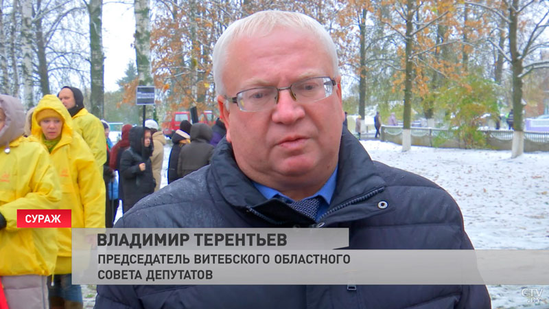 80-летие освобождения от немецко-фашистских захватчиков отмечают в Сураже-7
