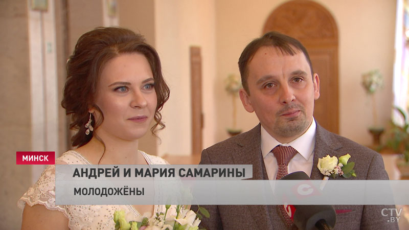 Марш Мендельсона звучит каждые 20 минут. Свадебный бум наблюдается в Минске 20 февраля-7