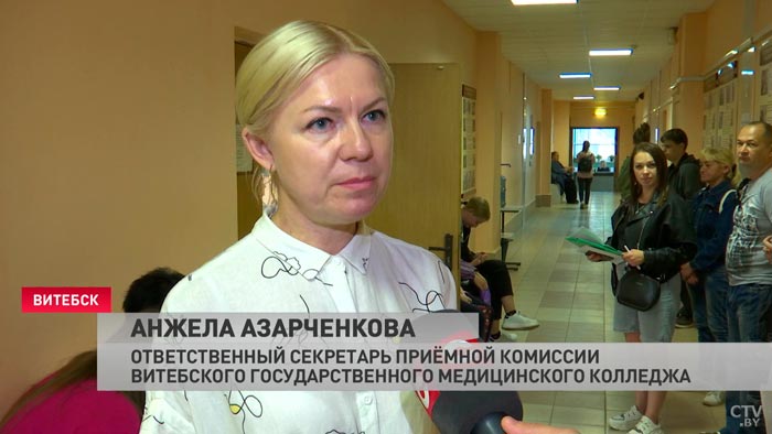 «До обеда – больше всего на отделение «фармация». Какие специальности самые популярные в Витебском медицинском колледже?-4