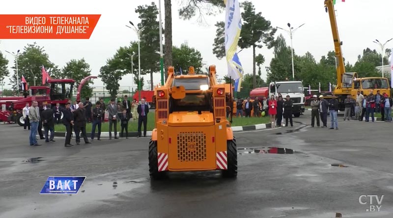 Национальная экспозиция Беларуси в Душанбе заняла центральное место в новостных эфирах таджикских телекомпаний-10