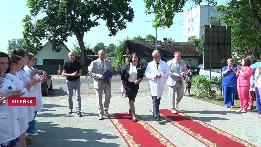 Первый компьютерный томограф белорусского производства установили в Вилейской ЦРБ-1 Первый компьютерный томограф белорусского производства установили в Вилейской ЦРБ-1