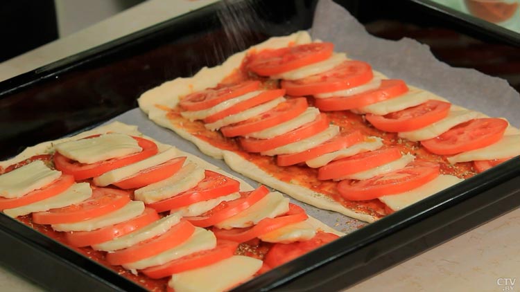 Классическое итальянское блюдо в необычной подаче – готовим тарт капрезе-13