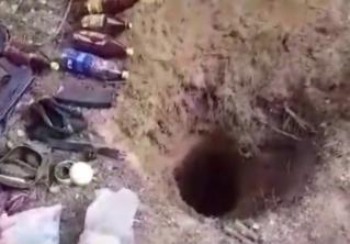 В Вороновском районе после спора двух местных жителей милиция нашла тайник с оружием