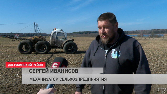 «Технику мы подготовили за три дня». В Дзержинском районе приступили к посеву сельхозкультур-10