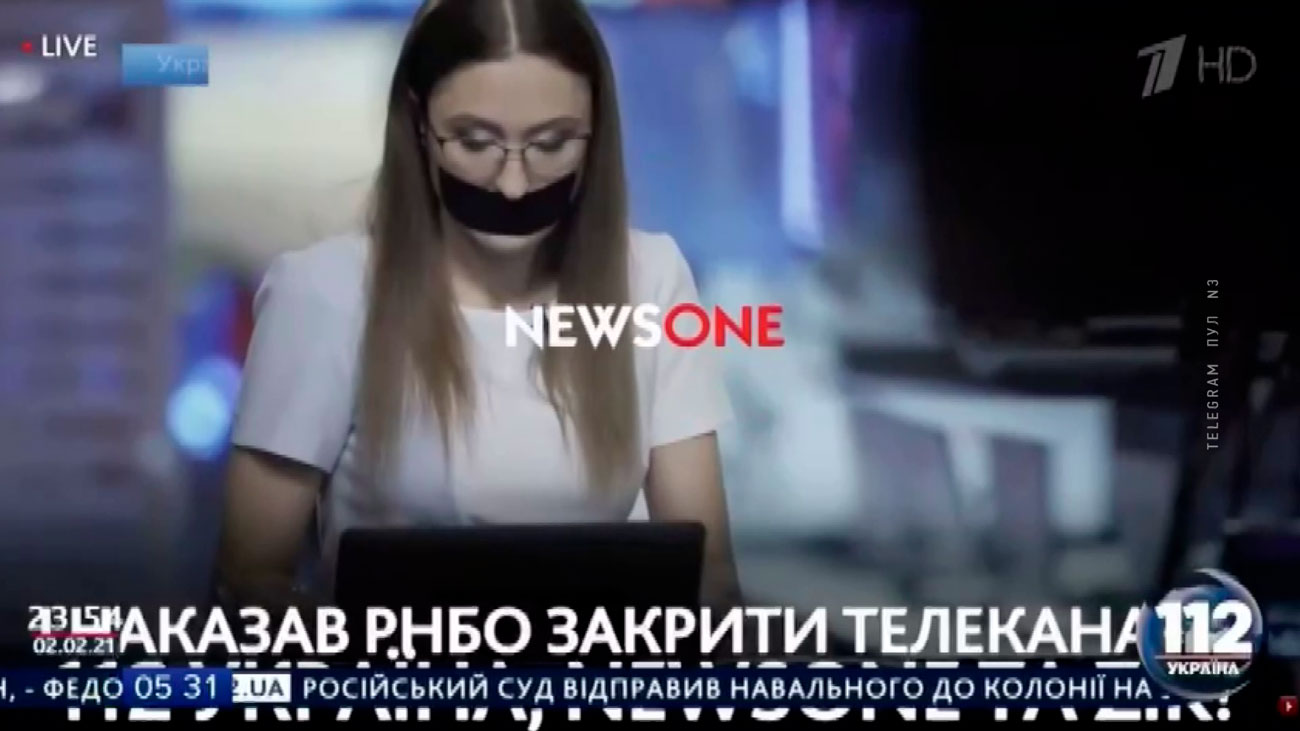 Телеканалы «112 Украина», NewsOne и ZIK прекратили вещание в Украине из-за санкций-1