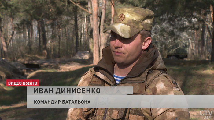 Тематика оборонительная. На полигоне Брестский проходит батальонное тактическое учение-4