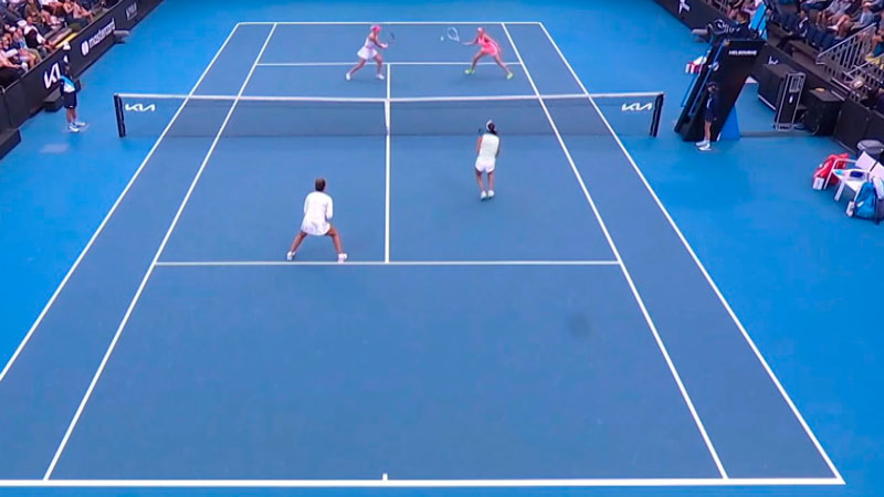 Ирина Шиманович вышла в 1/16 финала парного разряда Australian Open