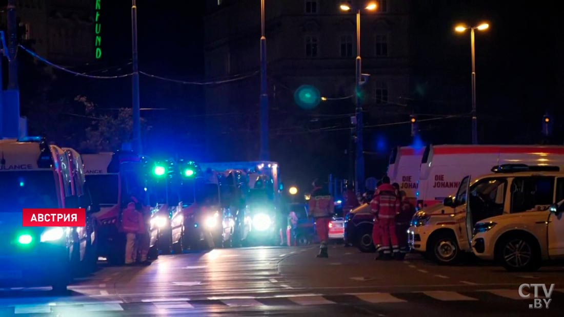 Очевидец теракта в Вене: вооружённый до зубов стрелял в людей за пределами баров-1