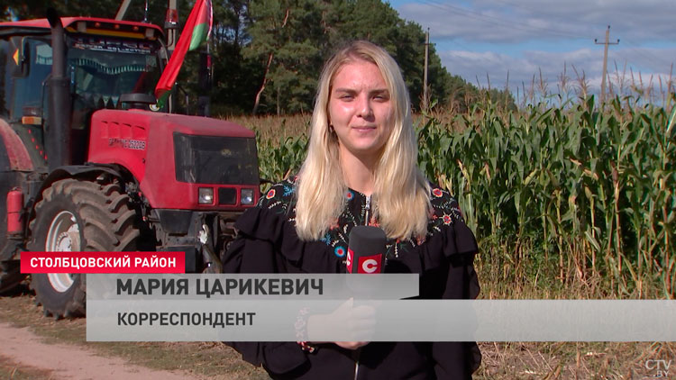 Снял трактор и залетел в рекомендации! В Столбцовском районе аграрии активно ведут TikTok-7