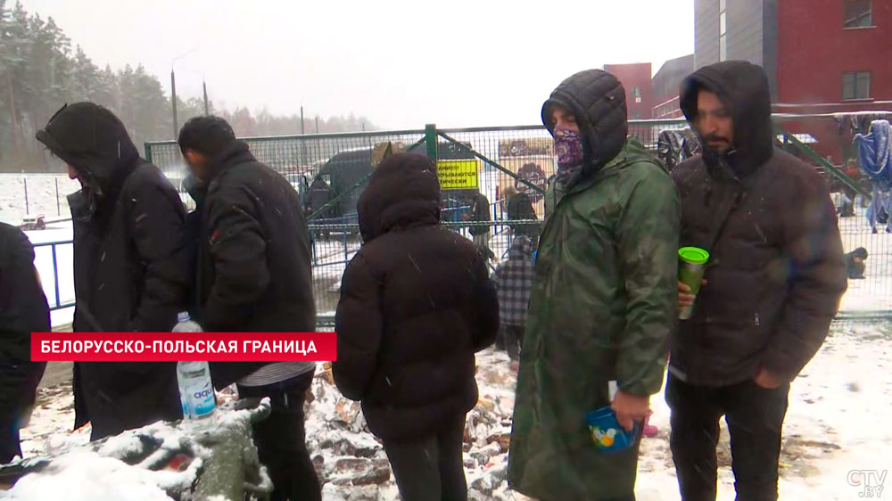 17-й день на белорусской границе. Показываем, что сейчас происходит в пункте размещения беженцев-1