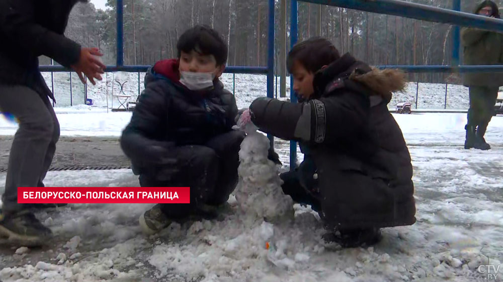 17-й день на белорусской границе. Показываем, что сейчас происходит в пункте размещения беженцев-6