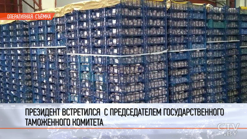 Сотрудничество с Россией в таможенной сфере и конфискация санкционной продукции. Какие вопросы обсудили Лукашенко и Сенько-1