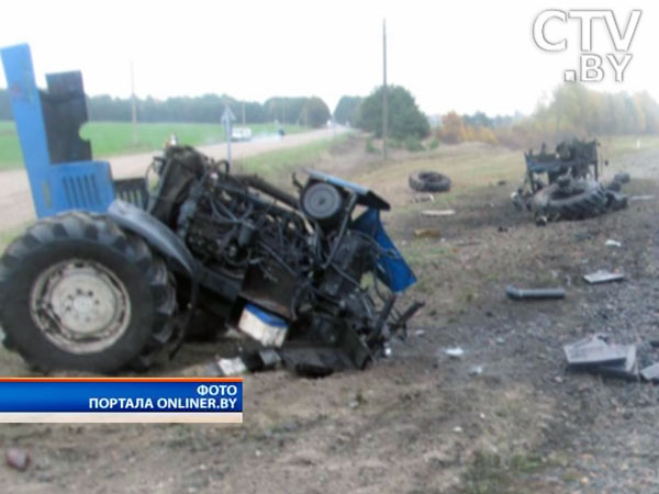 В Новогрудском районе во время ремонта погрузчика разорвалось колесо. Погиб 53-летний механизатор-4