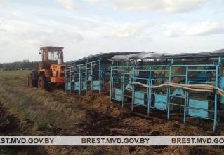 В Ивацевичском районе трактор двигался задним ходом и сбил животновода