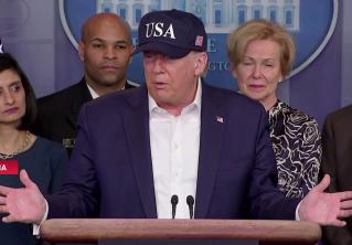 Трамп прошёл тест на коронавирус