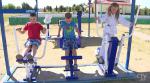 Площадку с уличными тренажёрами открыли в Крупках