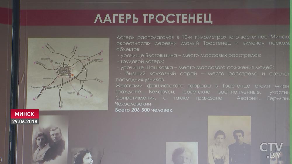 Президент Беларуси и федеральный канцлер Австрии открыли памятник жертвам нацизма «Массив имён» -25