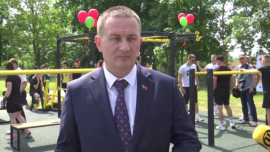 Турчин: воркаут-площадки востребованы молодёжью, да и людьми моего возраста
