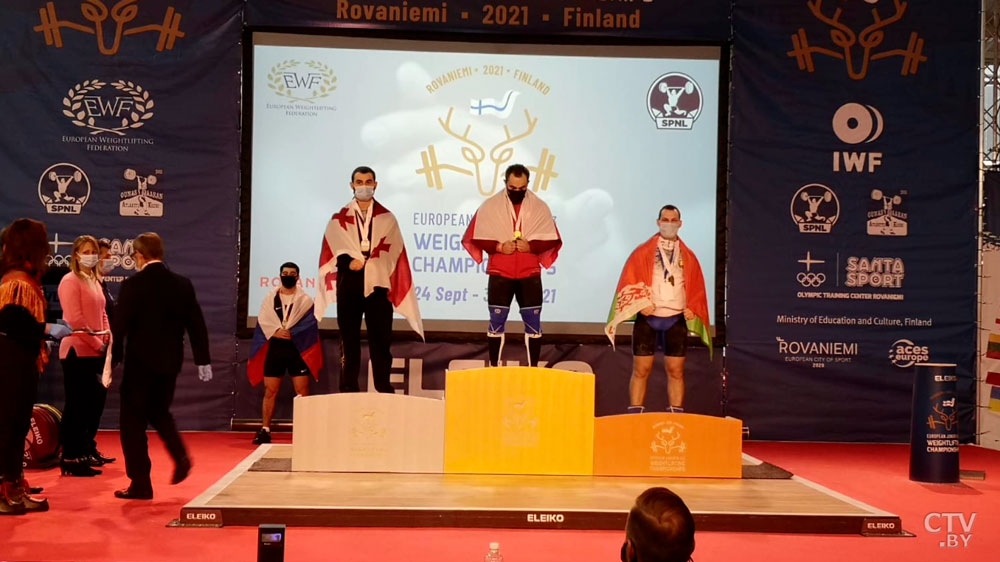 Тяжёлая атлетика. Белорусы завоевали три медали на юниорском чемпионате Европы-1