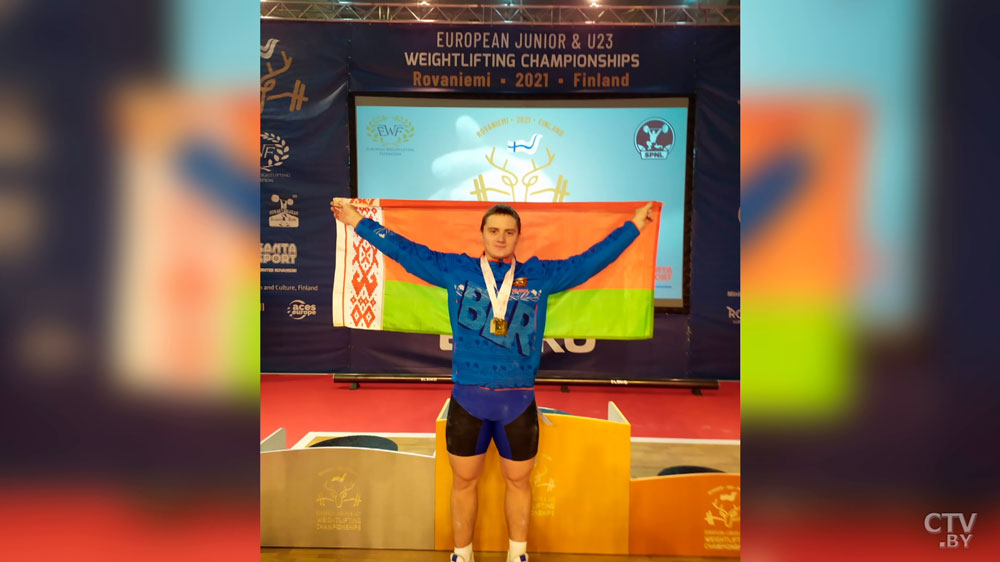 Тяжелоатлет Сергей Шаренков завоевал золотую медаль на юниорском чемпионате Европы-1 Тяжелоатлет Сергей Шаренков завоевал золотую медаль на юниорском чемпионате Европы-1