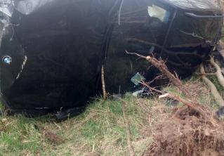 В аварии в Полоцком районе пострадали два пассажира BMW